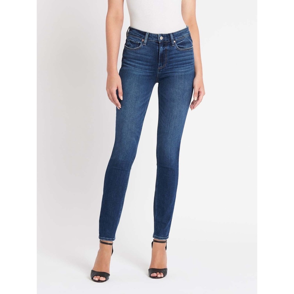 PAIGE Hoxton Ultra Skinny High Rise Jeans Dark Indigo Wash Size 26 NWT